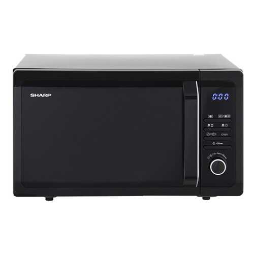 Микроволновая печь с грилем Sharp R-7852RK black в ДНС