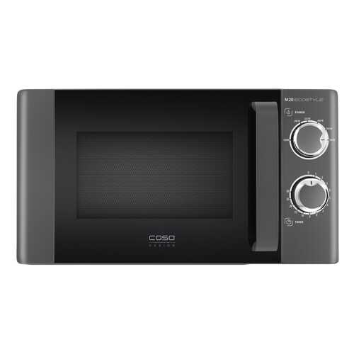 Микроволновая печь соло CASO M 20 Ecostyle grey/black в ДНС