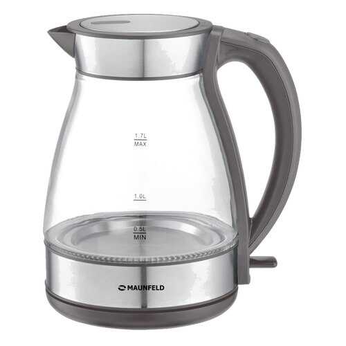 Чайник электрический MAUNFELD MFK-634G.SP Black/Silver в ДНС