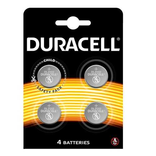 Батарейка Duracell CR2032 4шт. в ДНС