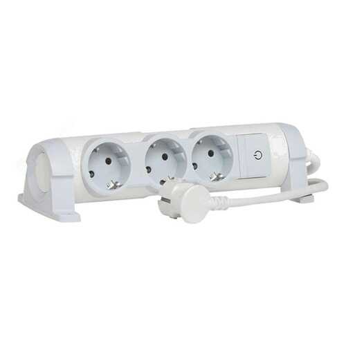 Удлинитель Legrand 3x2К+З, 3 розетки, 3 м, White в ДНС