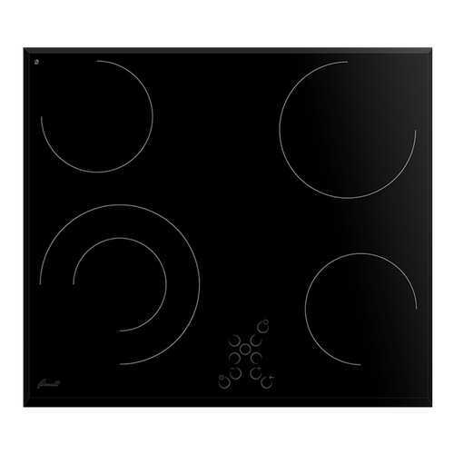Встраиваемая варочная панель электрическая Fornelli PV 6017 DOLCE Black в ДНС