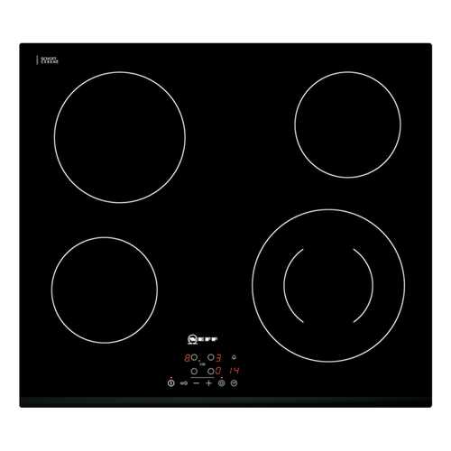 Встраиваемая варочная панель электрическая Neff T11B41X2RU Black в ДНС